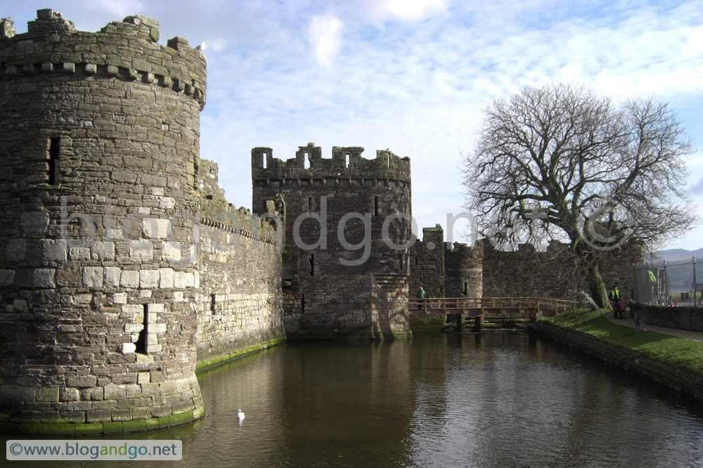 Beaumaris Castle - Moat and tidal dock